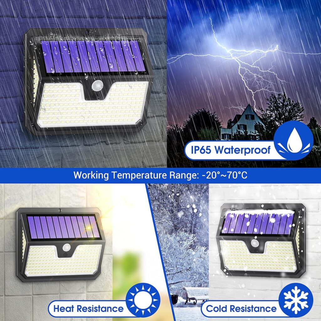 238 LED Solar Security Lights